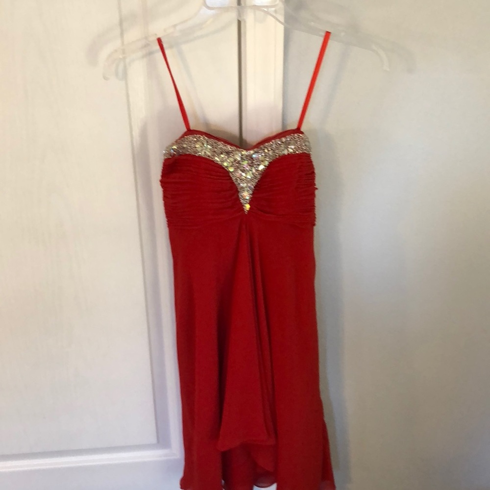 RED HOMECOMING/PROM DRESS